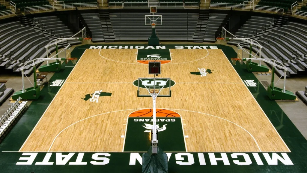 Michigan State Spartans basketball floor - ProKing