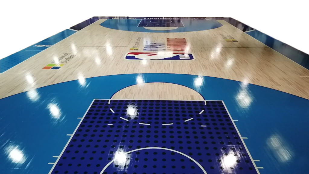 NBA draft Combine floor