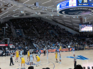 Basketball Floor at Villanova