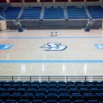 Basketball floor - University of San Diego CRP system