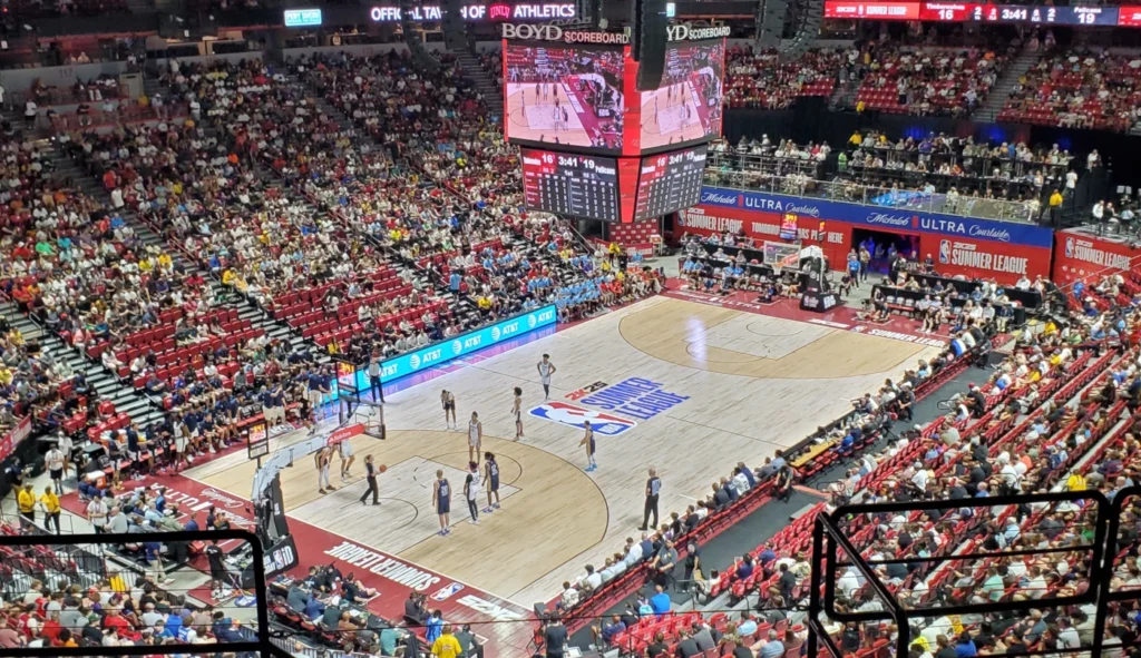 Horner Sports Flooring ProKing at 2025 NBA Summer League