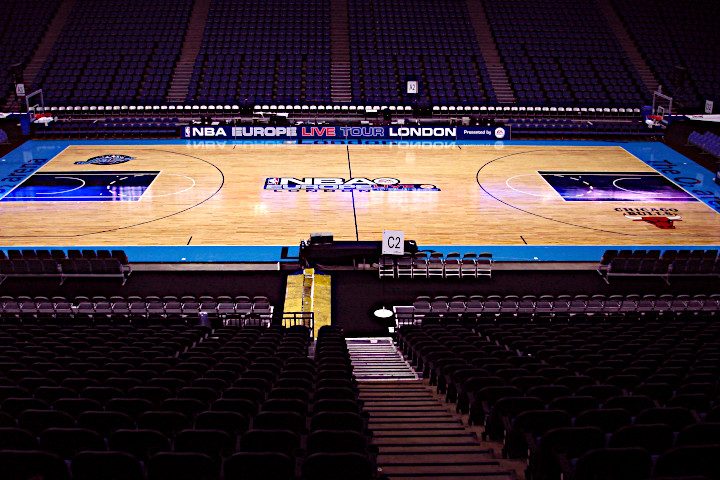 image of the Horner Pro-King NBA Europe Tour basketball Court used to highlight floors on the decision maker page